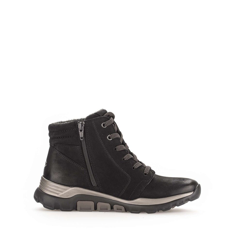 rollingsoft Schnürstiefelette schwarz