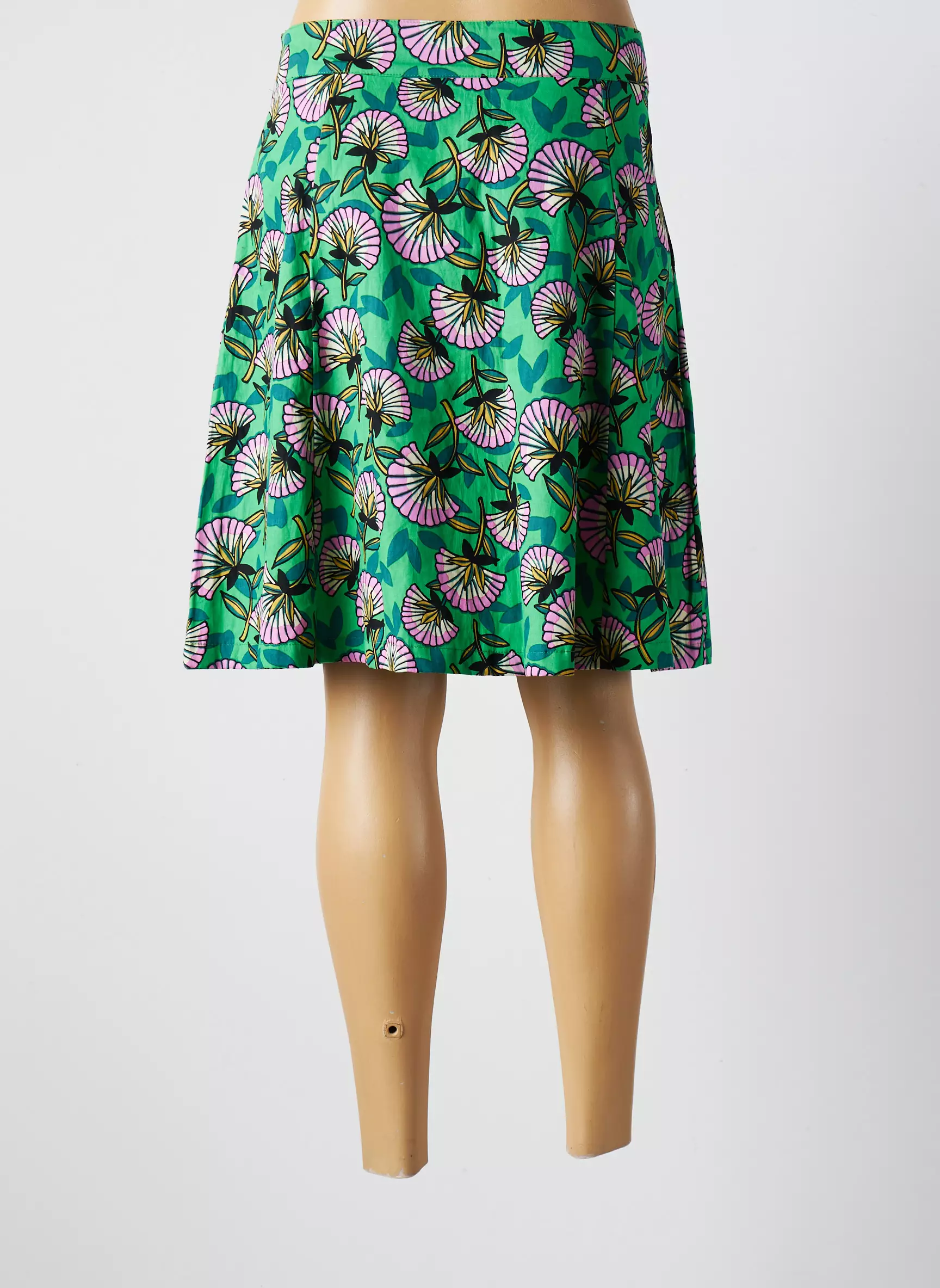 Princesse Nomade Jupes Mi Longues Femme couleur vert