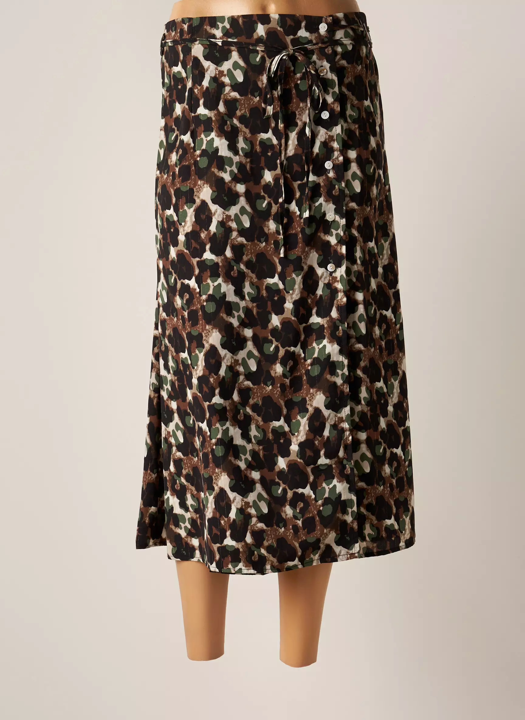 By One Jupes Longues Femme couleur marron