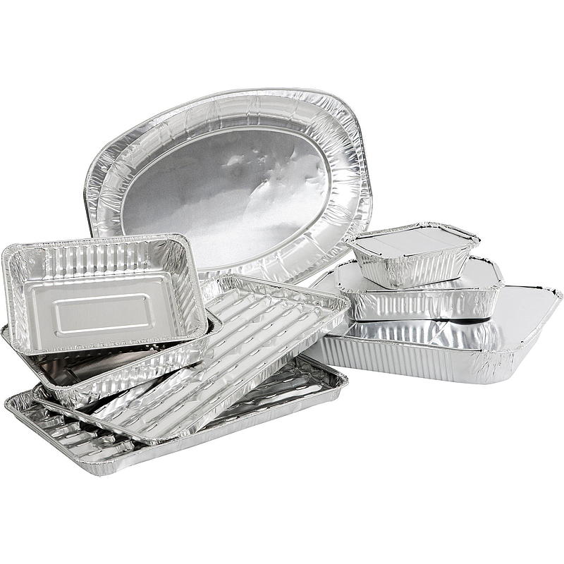 Grillman Aluminiumsbakker 10-pk 22x16x5 cm