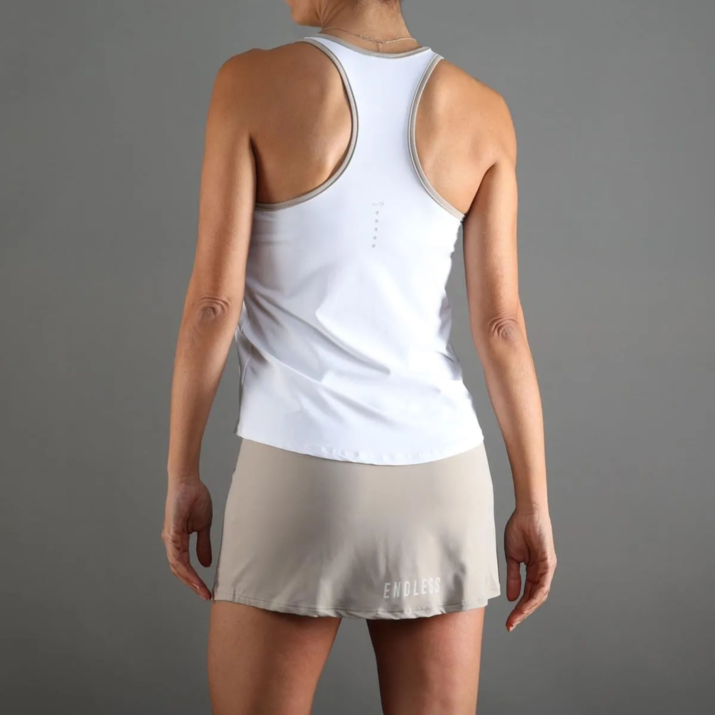 Speed V Tank-Top Damen - Weiß