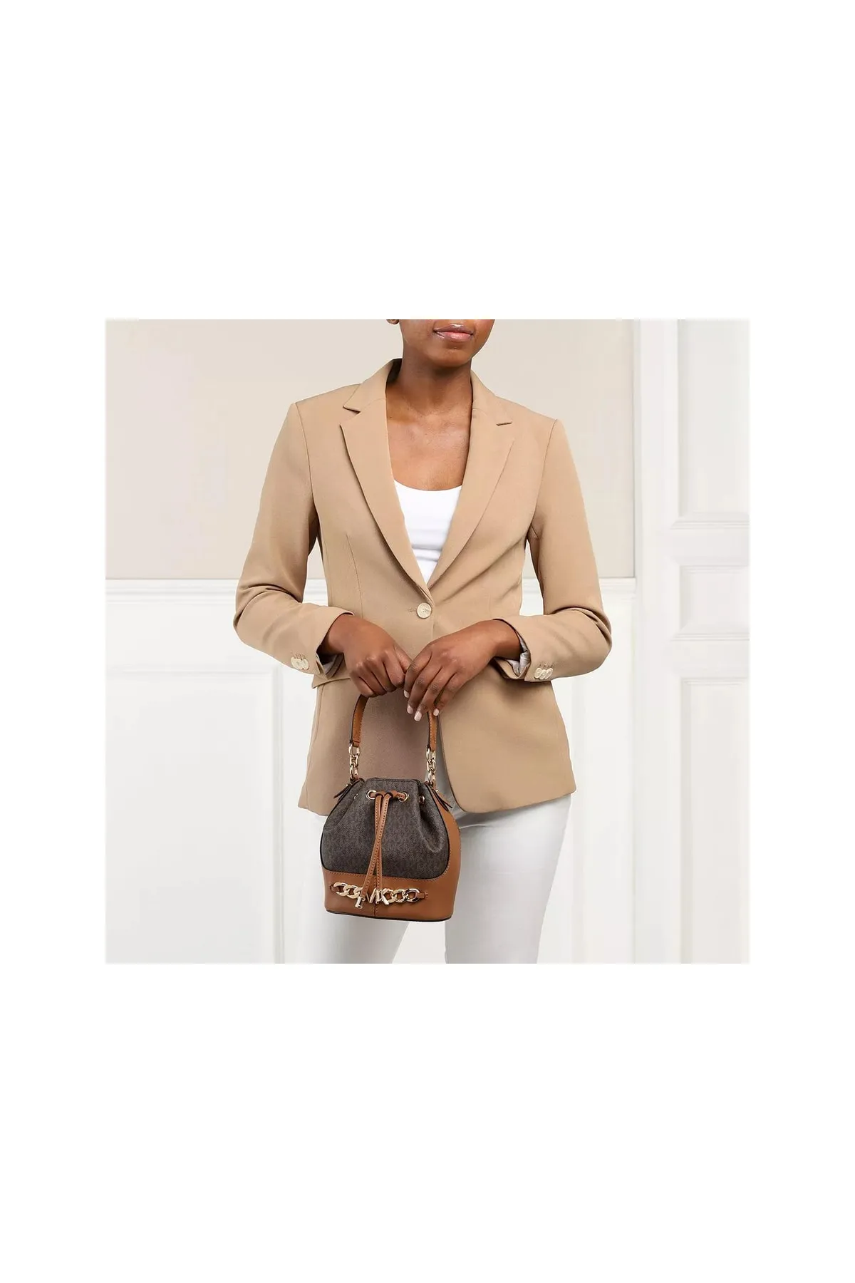 Michael Kors  Handtasche - Braun - Strukturiert