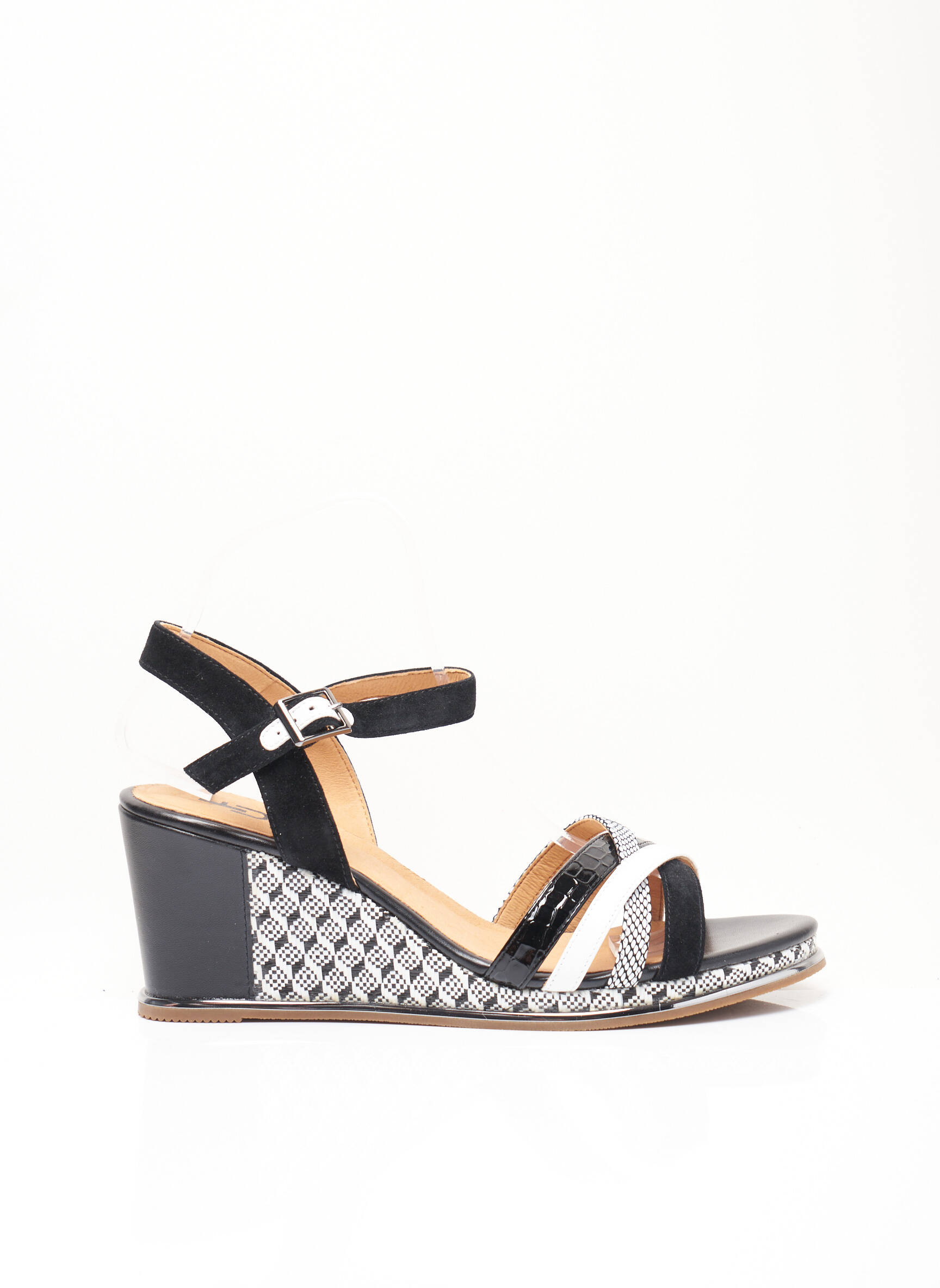 Fugitive By Francesco Rossi Sandales Nu Pieds Femme couleur noir