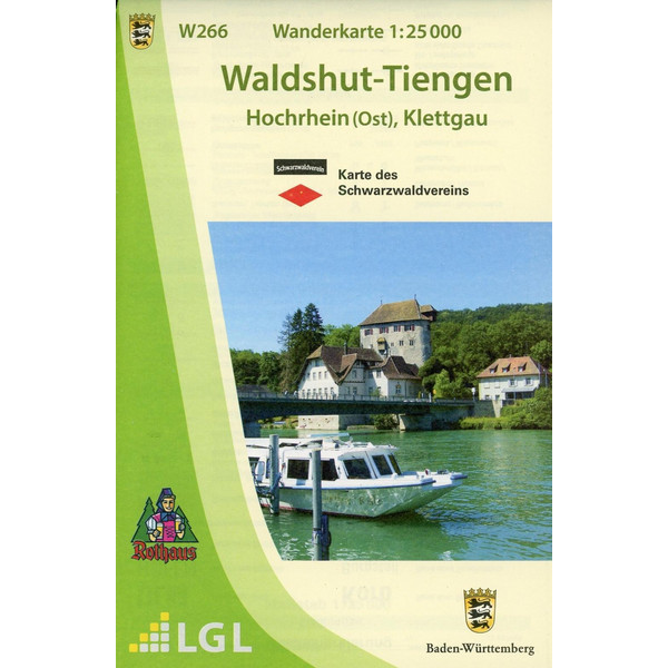 Waldshut-Tiengen 1:25 000 - Wanderkarte
