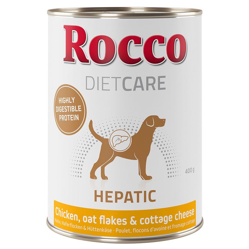Rocco Diet Care Hepatic Huhn mit Haferflocken & Hüttenkäse 400 g