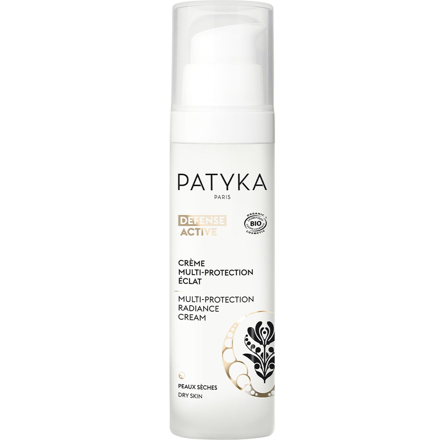 Patyka Defense Active Crème Multi-Protection Éclat peaux sèches