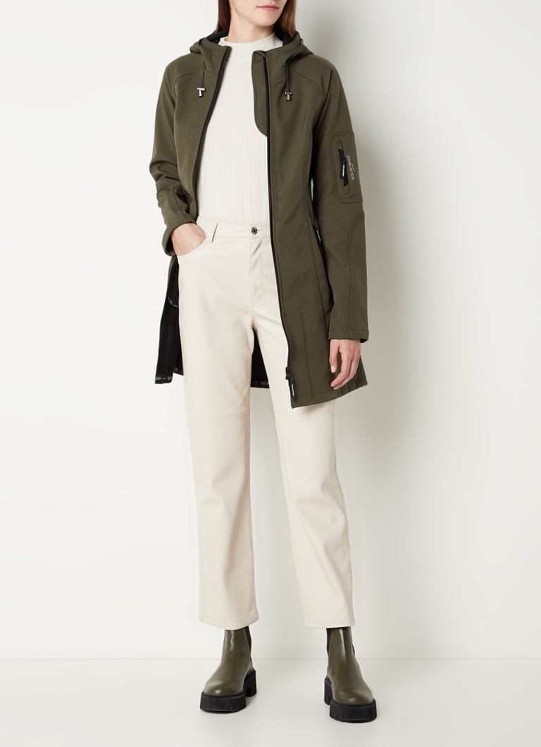 Impermeable con capucha y forro polar de Ilse Jacobsen