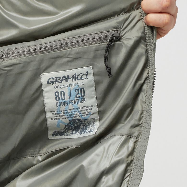 Gramicci Down Puffer Jacket seal grey