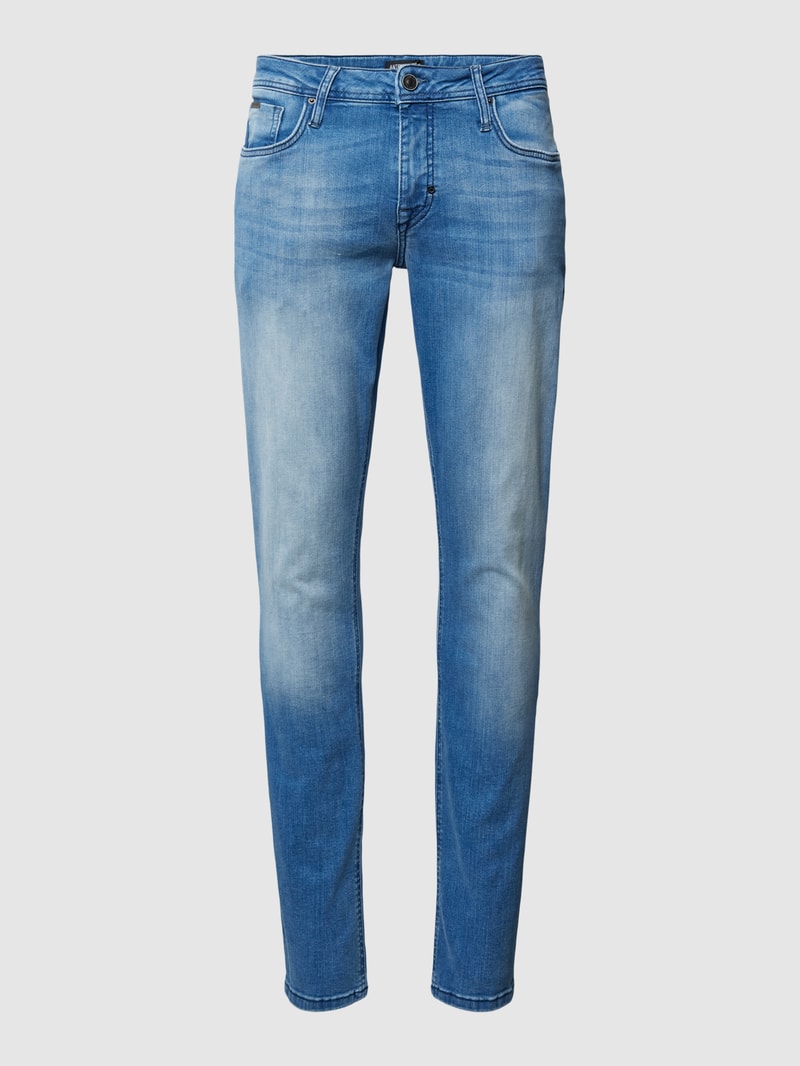 Slim Fit Jeans im 5-Pocket-Design in hellblau