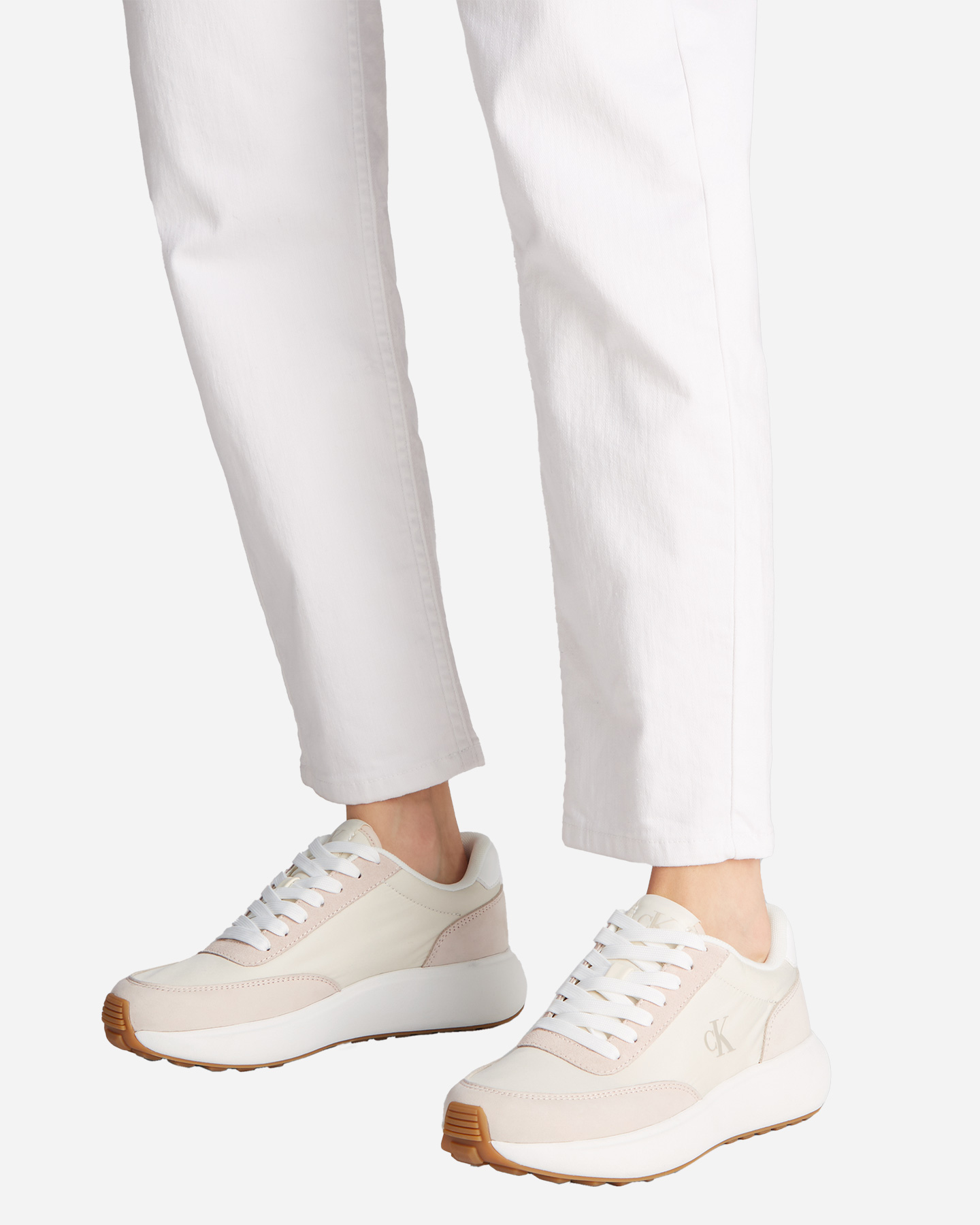 Scarpe tenisky Calvin Klein Jeans Athleisure Runner Laceup Mix W YW0YW01774-01T