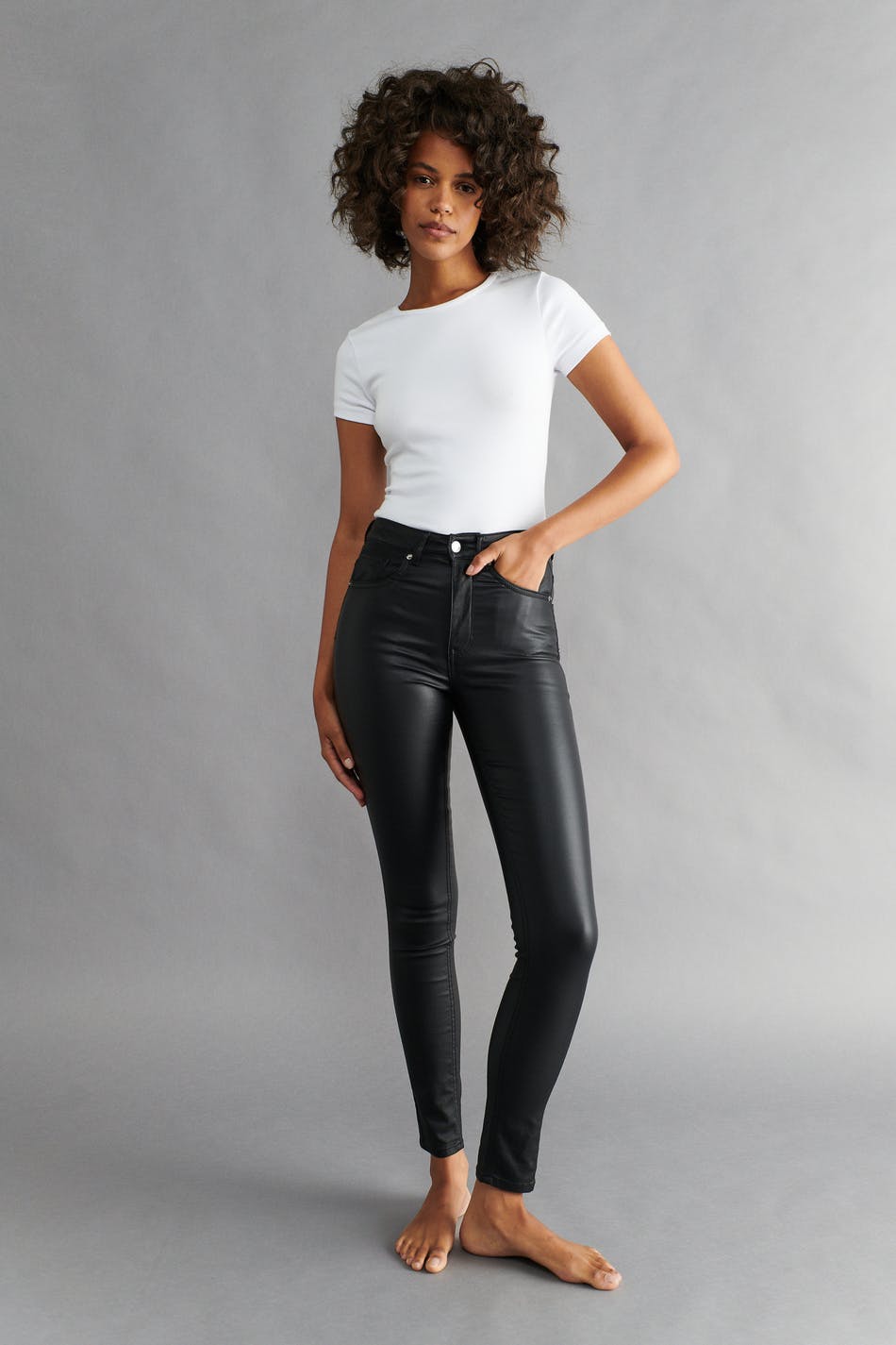 Molly coated jeans