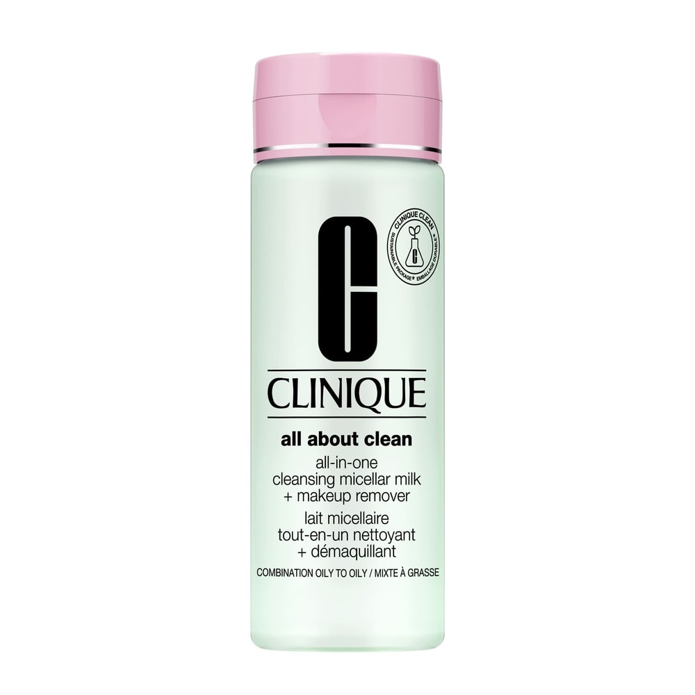 Clinique All About Clean Lait Micellaire Tout-En-Un Nettoyant + Démaquillant Peau Mixte Grasse