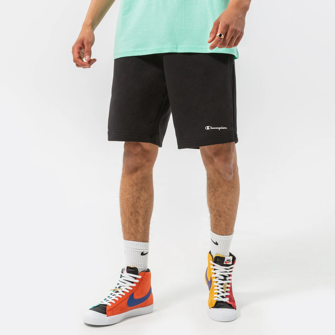 CHAMPION SHORTS BERMUDA Schwarz