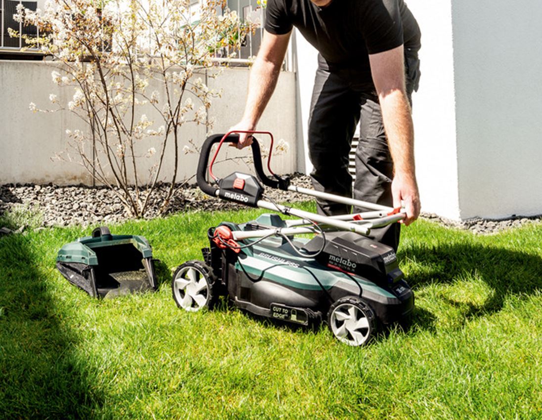 Metabo 2x 18,0 V Akku Rasenmäher