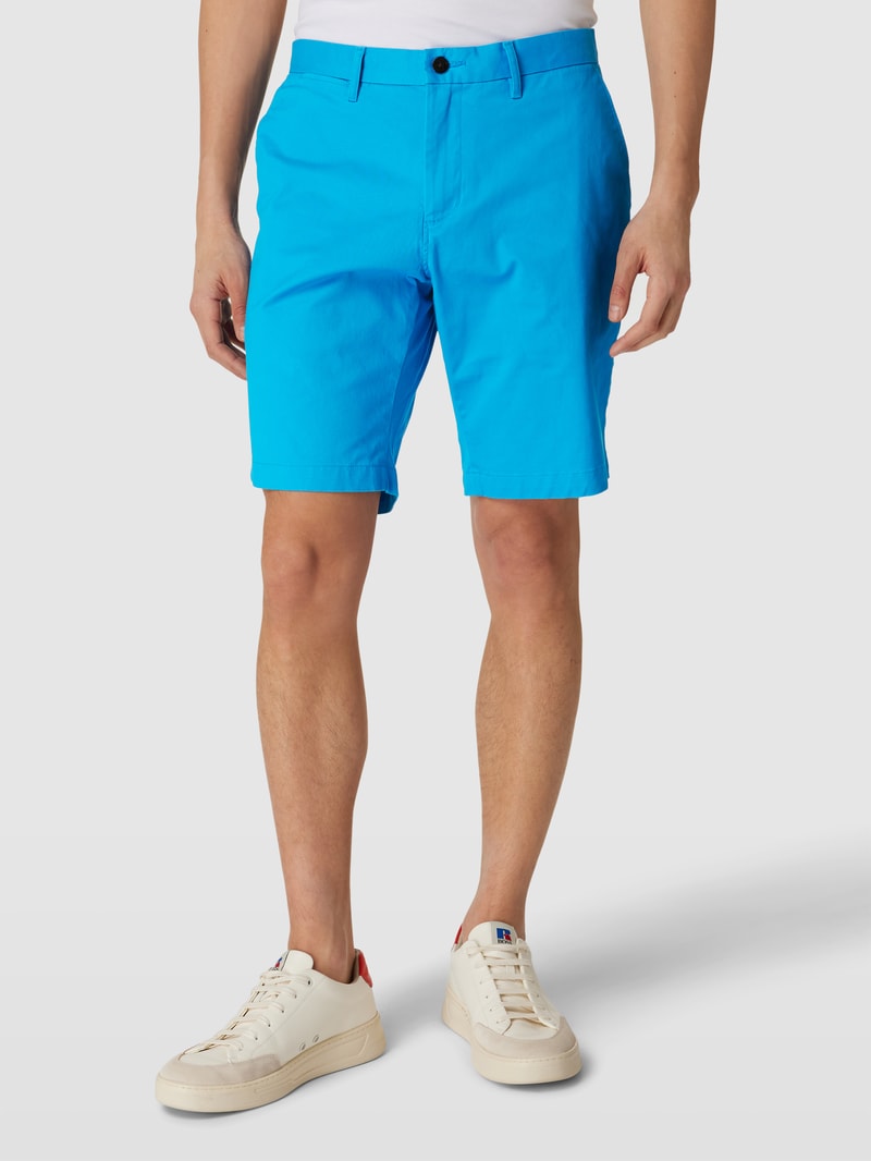 Chino-Shorts mit französischen Eingrifftaschen Modell 'HARLEM' in royalblau
