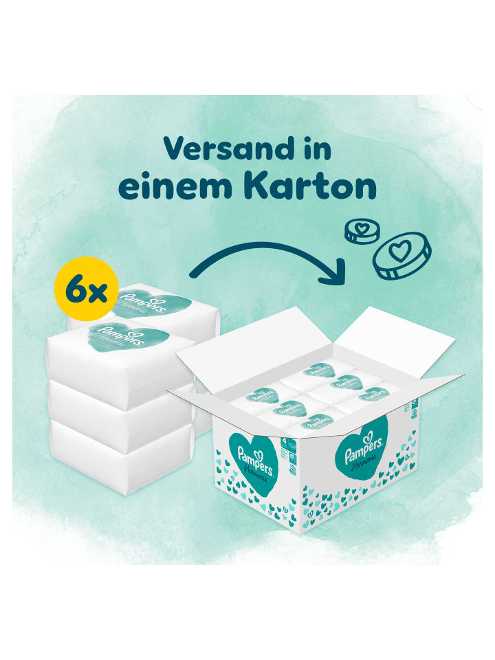 Pampers Pampers Harmonie Windeln Größe 4, 174 Windeln, 9kg-14kg günstig kaufen 4