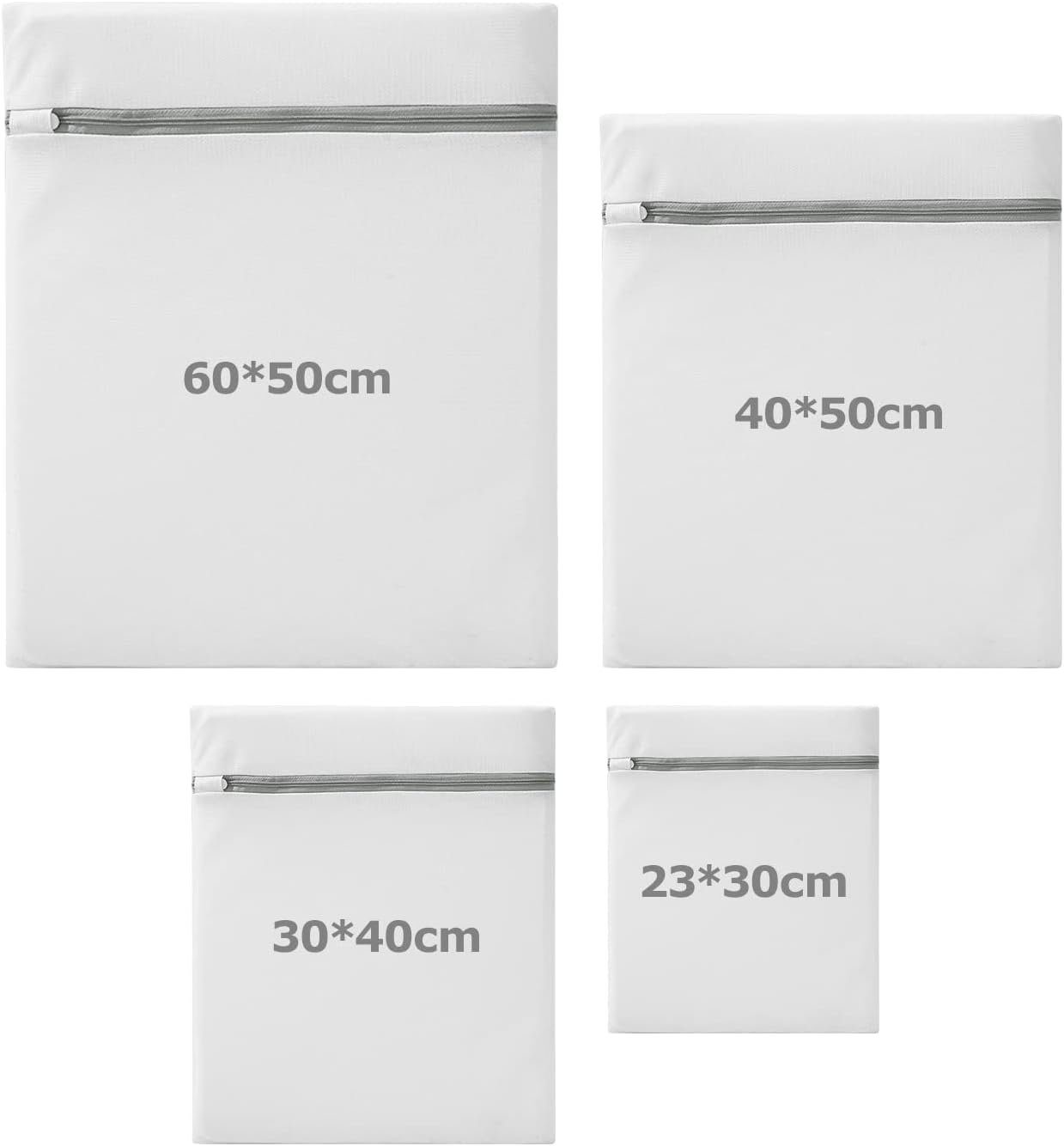 ASLENY Wäschenetz 10 Stück Wäschenetze für die Waschmaschine, mit Reißverschluss,(10-St), für Blusen, BHs, Strumpfwaren, Unterwäsche, Dessous und Babykleidung