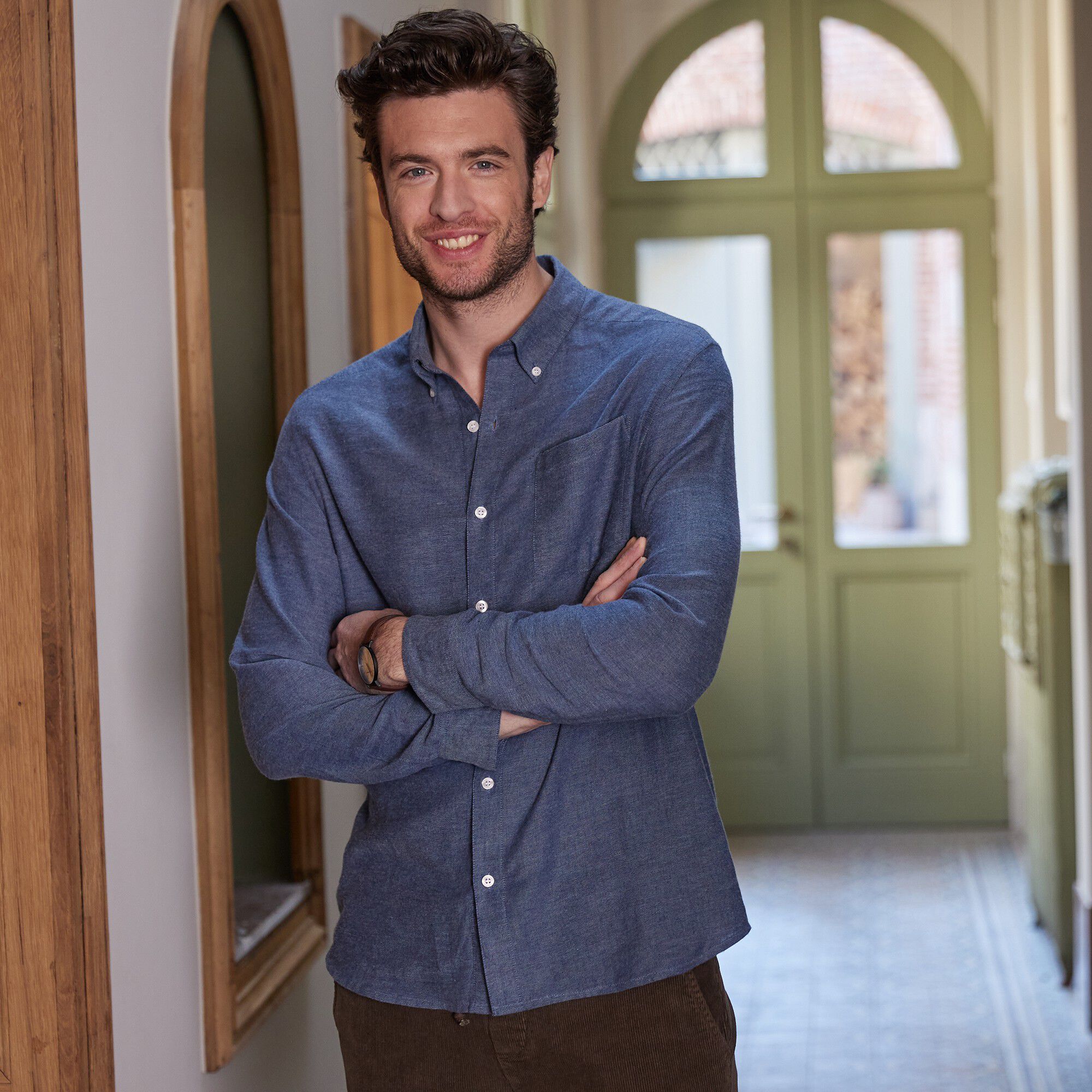 Chemise en flanelle légère