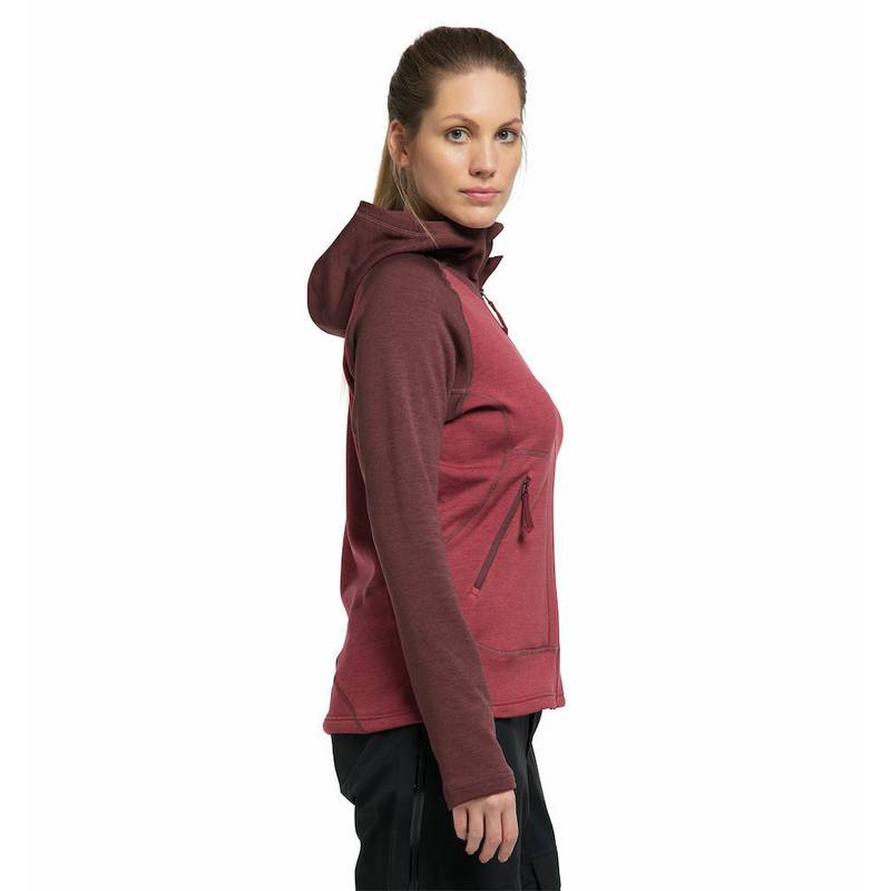 Haglöfs Heron Hood Fleecejacke Damen
