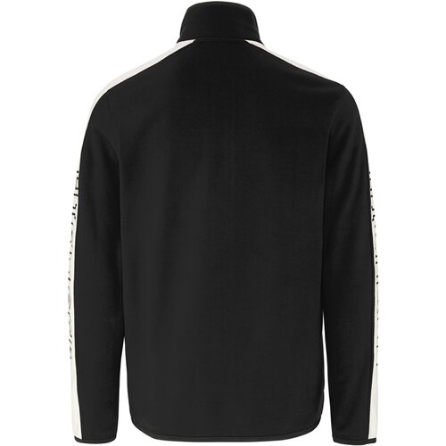 FLEECEJACKE MIT GROSSEM SCHRIFTZUG AM ÄRMEL