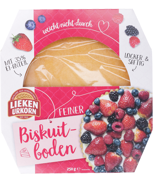 Lieken Urkorn Feiner Biskuit-Tortenboden