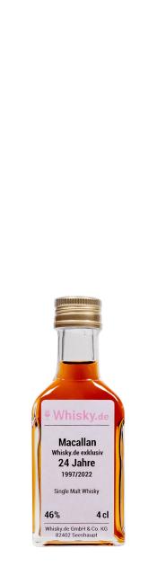 Miniatur Macallan 'Whisky.de exklusiv' 0,04 l·46 % vol