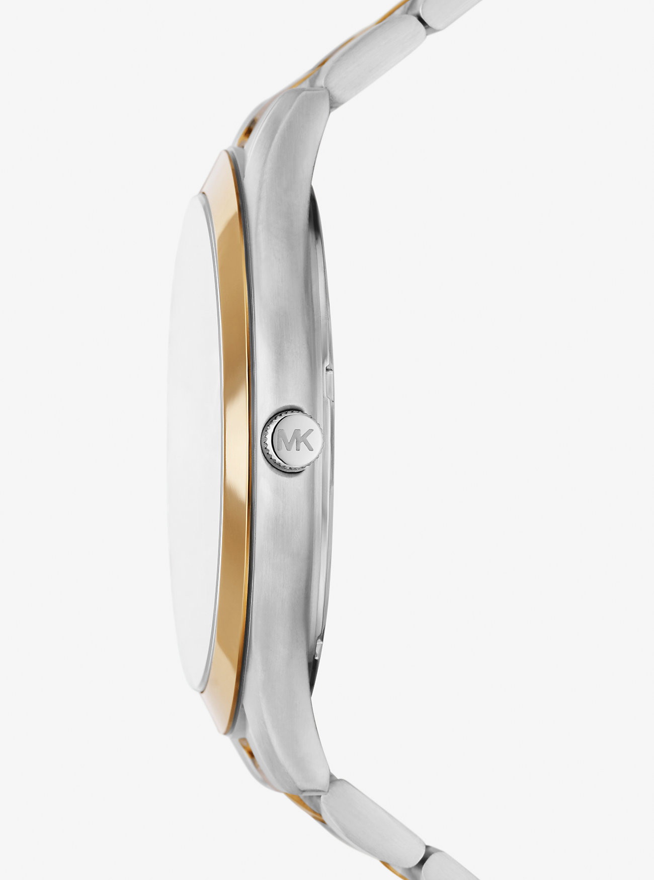 Overdimensjonert slank catwalk-klokke i to farger – TWO TONE