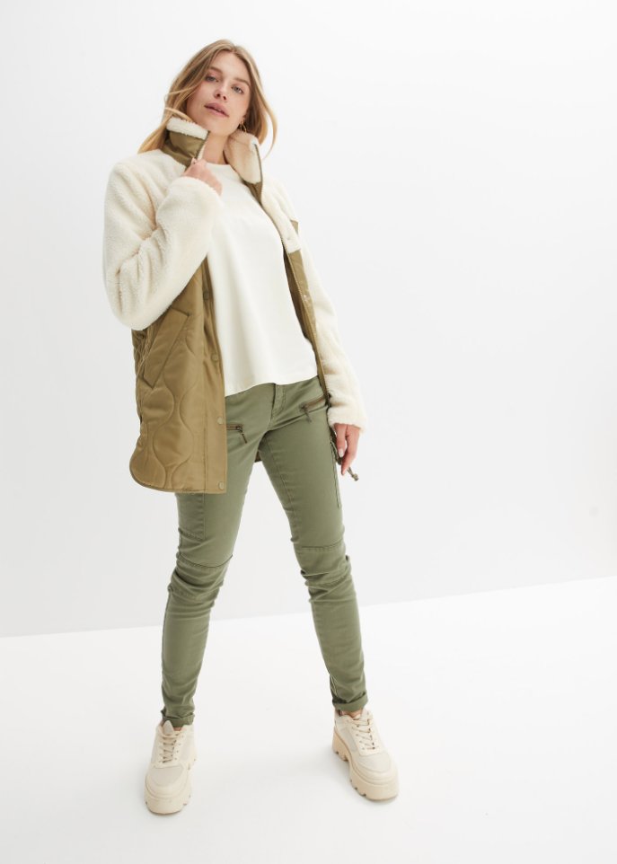 Sweatshirt mit Puffärmel