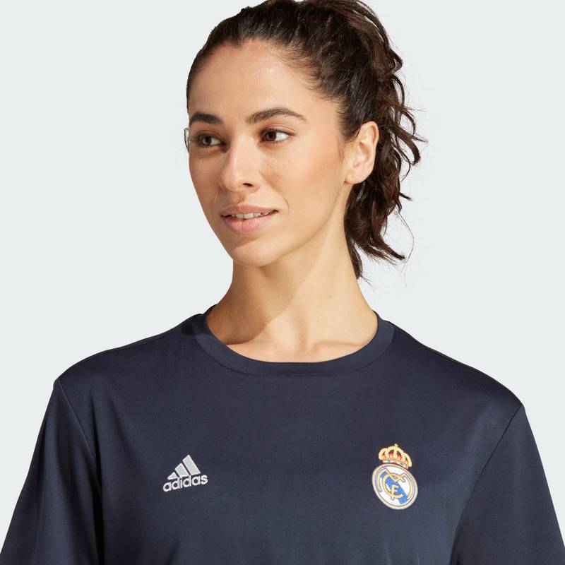 adidas Real Madrid Crop-Shirt T-Shirt Damen