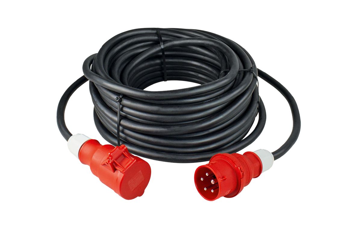Cablu prelungitor Schwabe 60512 CEE neopren 400V/16A IP44 H07RN-F 5G1.5 50m