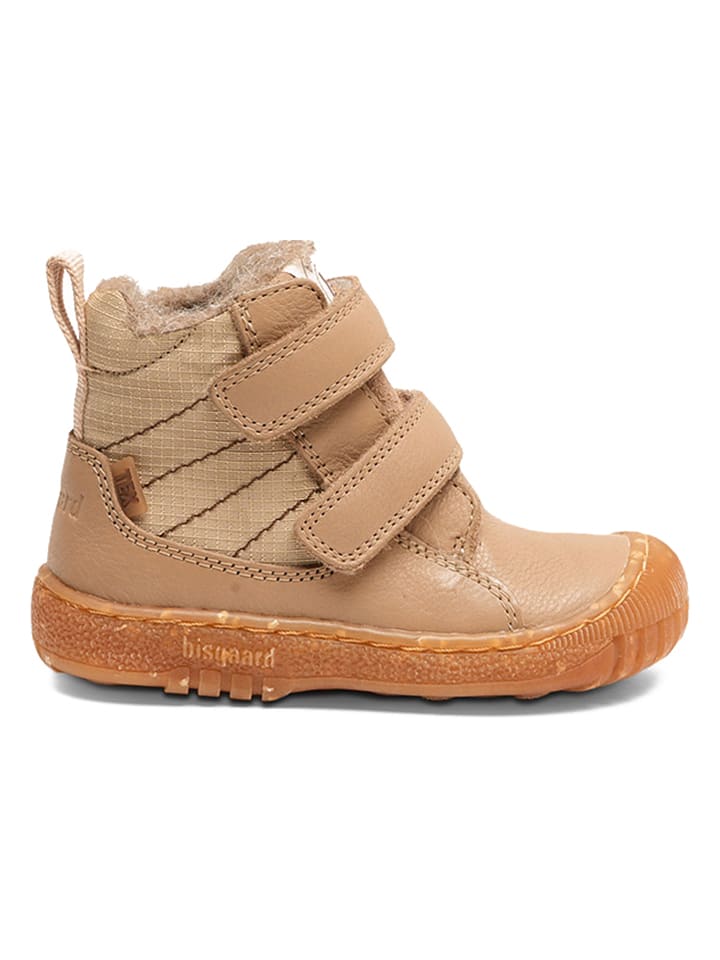 bisgaard Leder-Winterboots in Beige günstig kaufen