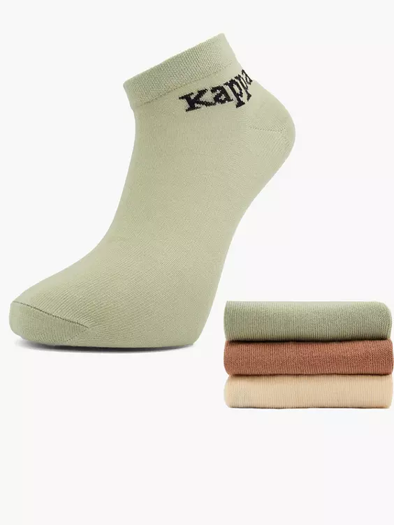 Kappa 3er Pack Sneakersocken