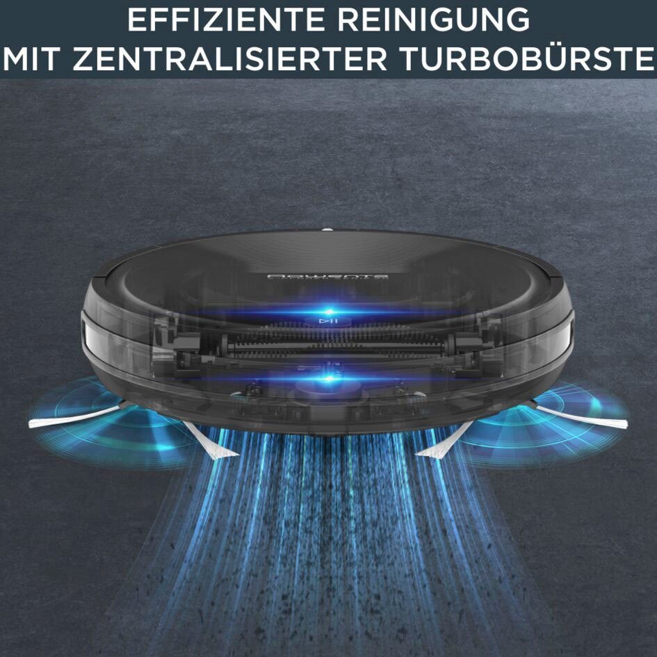 Rowenta Saugroboter X-Plorer Serie 20 RR6825, sehr effizient, bis zu 150 Min. Laufzeit, Hinderniserkennung
