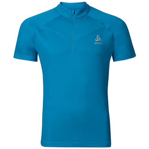 HERREN T-SHIRT S/S 1/2 ZIP VIRGO
