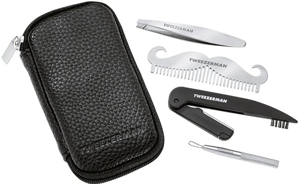 Tweezerman Travel Tool Essentials Kit - Reisepflege Set Bartpflegeset