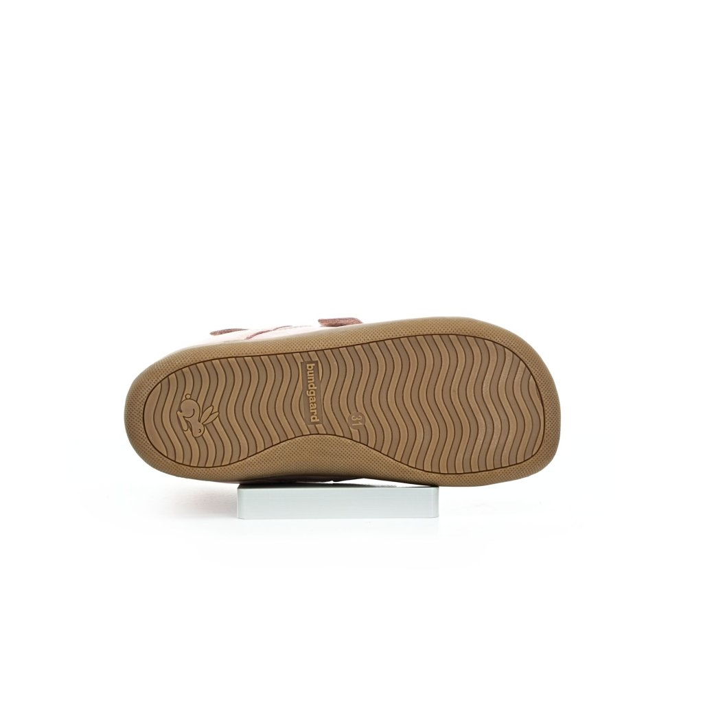 Bundgaard Willie Strap Tex Rose Gold Stream Winterbarfußschuhe