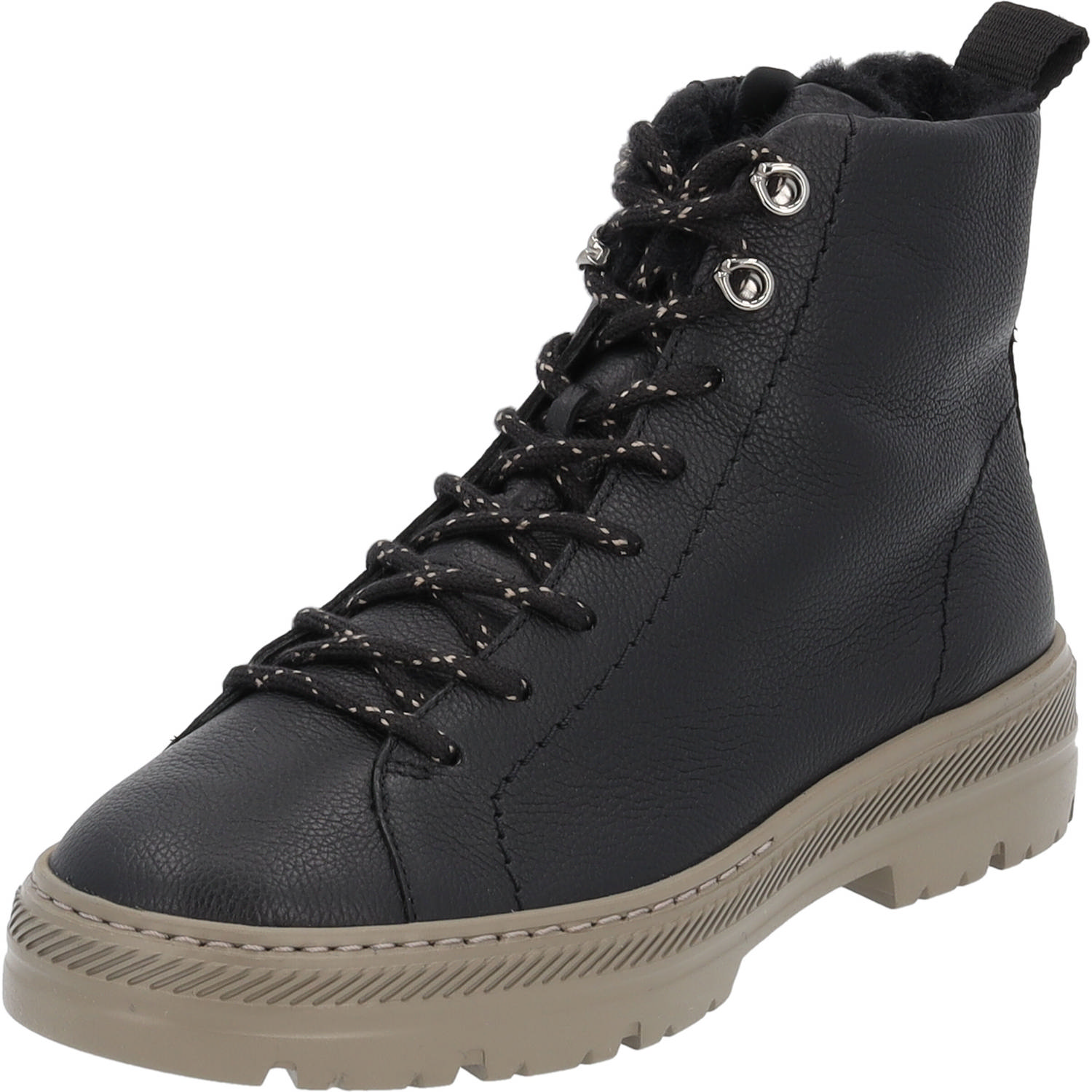 Paul Green 5287, Schnürstiefel, Damen, black