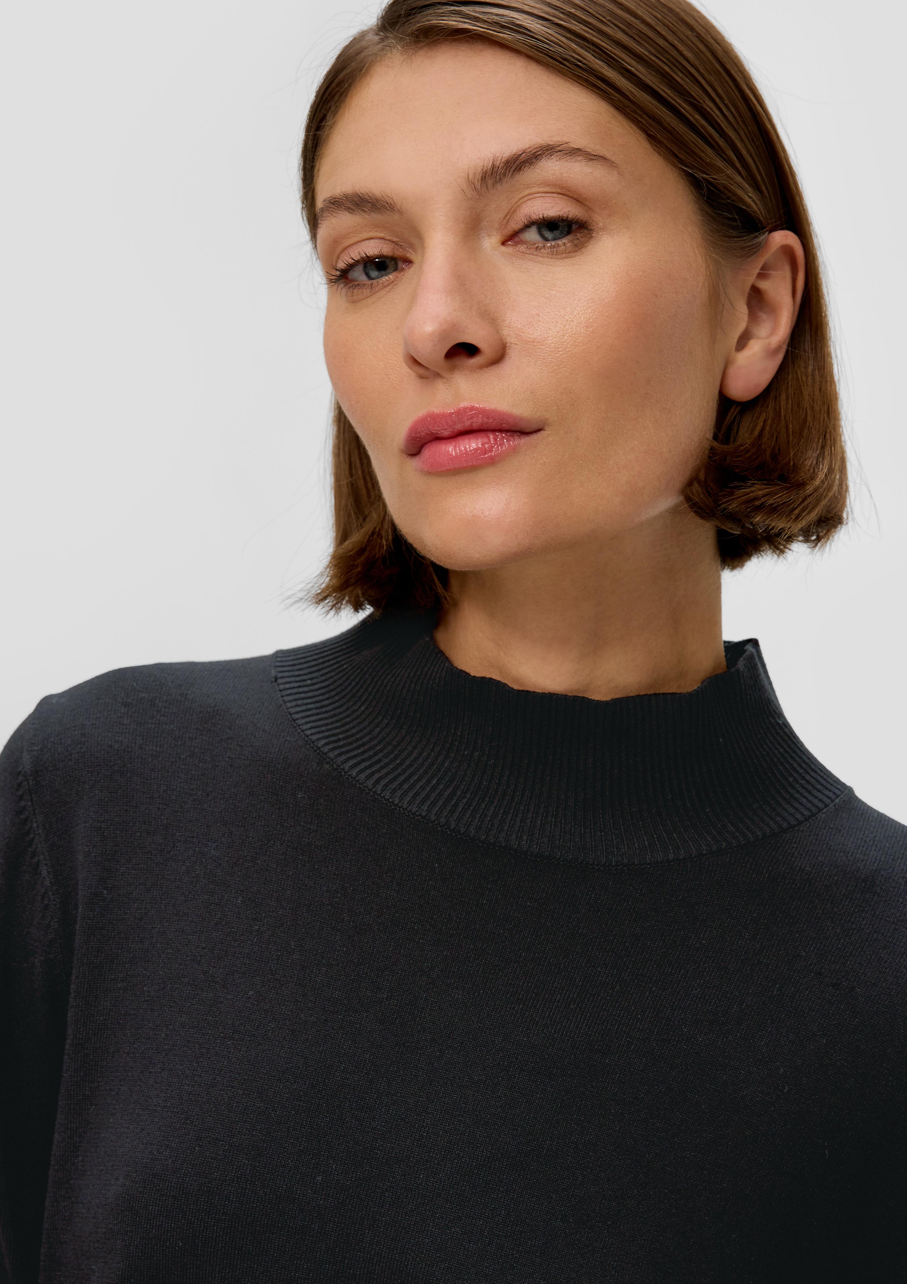 Turtleneck mit Rippdetails  2119752-9999