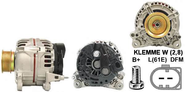 FRIESEN Lichtmaschine VW 9041900 - ATU