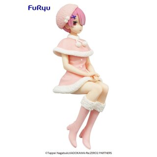 Re:Zero Noodle Stopper PVC Statue Ram Snow Princess 14 cm