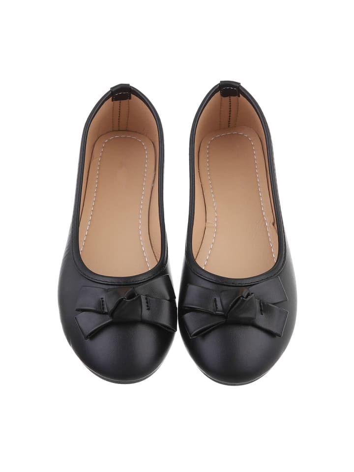 Ital-Design Ballerina in Schwarz günstig kaufen