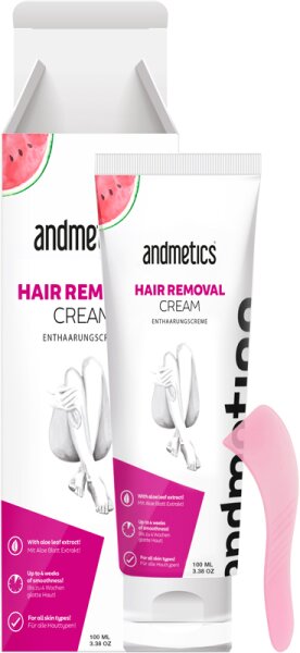 Andmetics Hair Removal Cream Enthaarungscreme