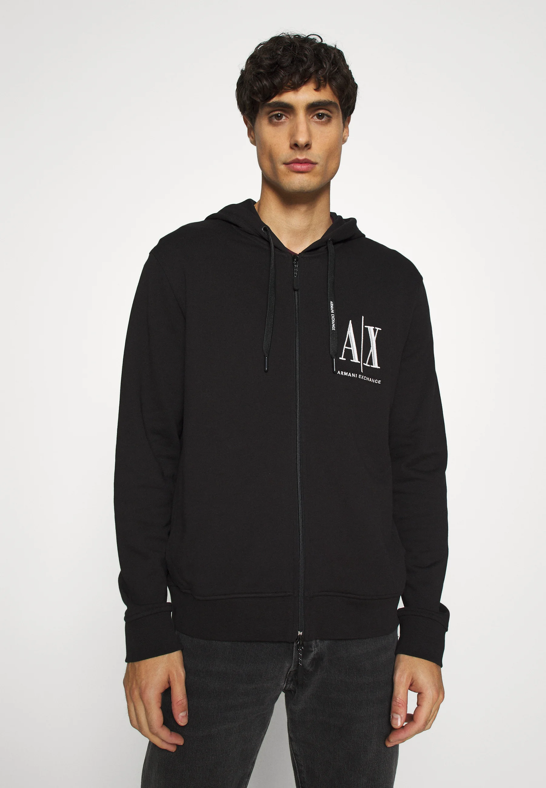Sudadera con cremallera de Armani Exchange