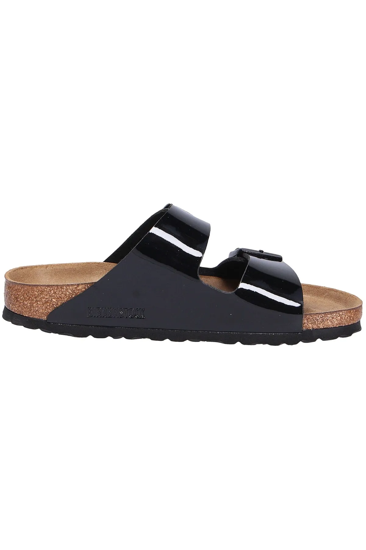 Birkenstock  Sandalette - Schwarz - Flacher Absatz