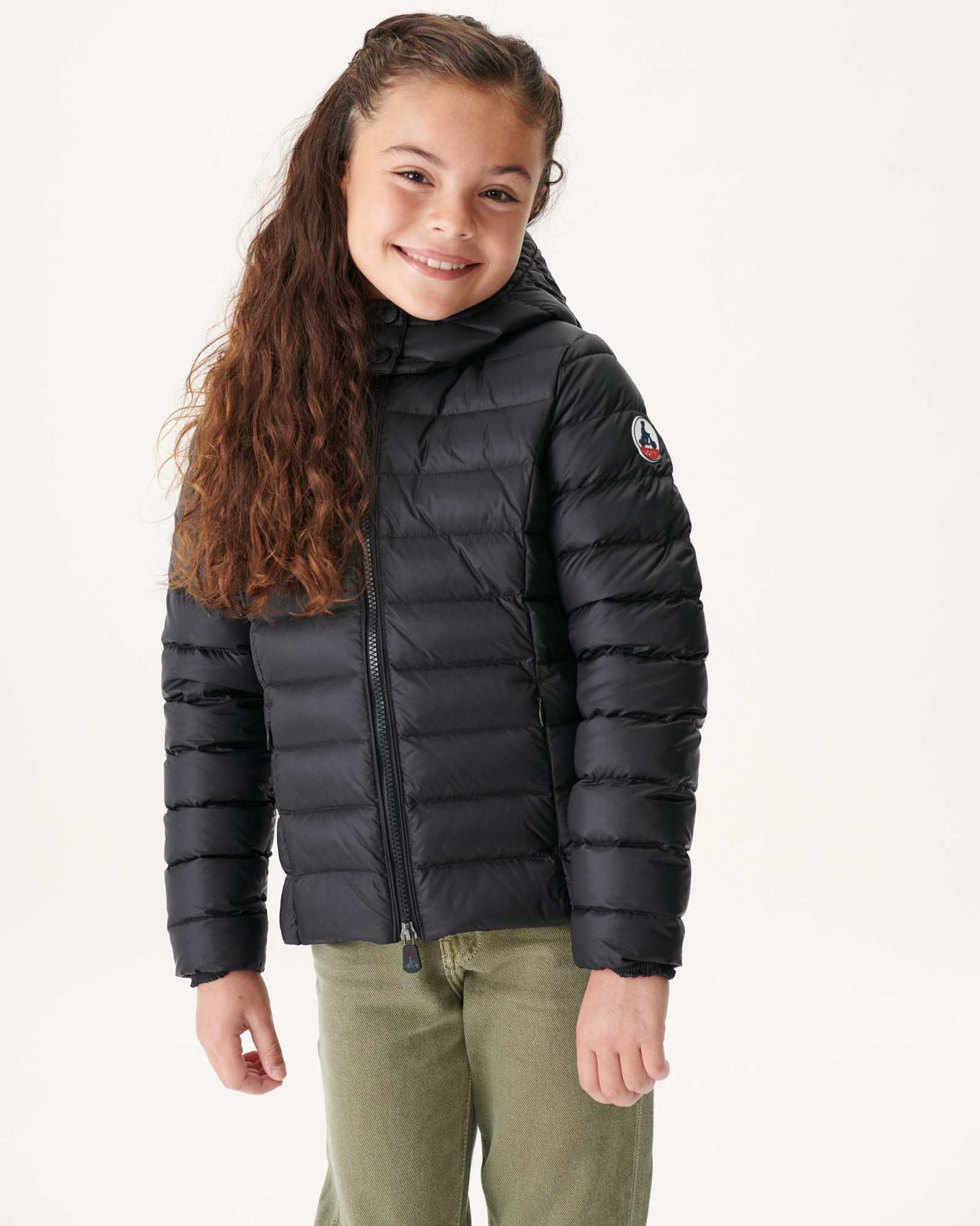 Doudoune à capuche enfant Grand Froid Noir Opale