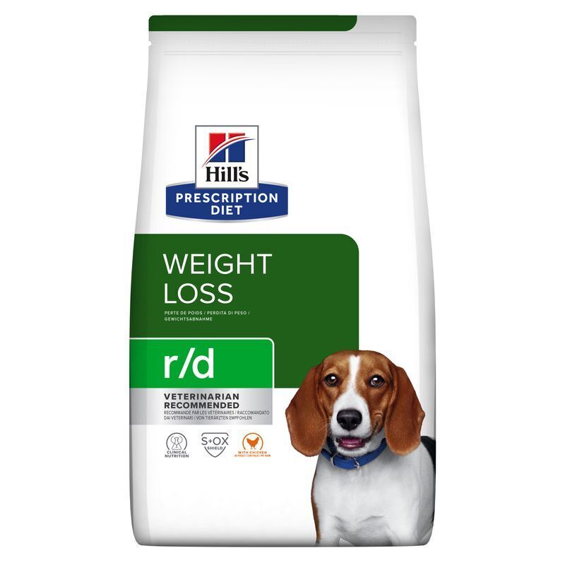 Hill's Übergewicht Hill's Prescription Diet Weight Reduction r/d mit Huhn 4 kg