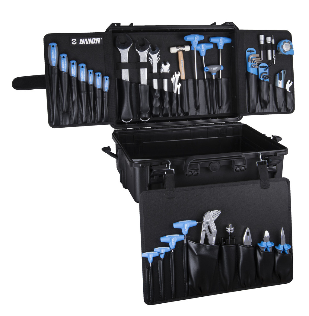 Unior 628977 3700MX PROKIT Maletín de herramientas completo de 107 piezas