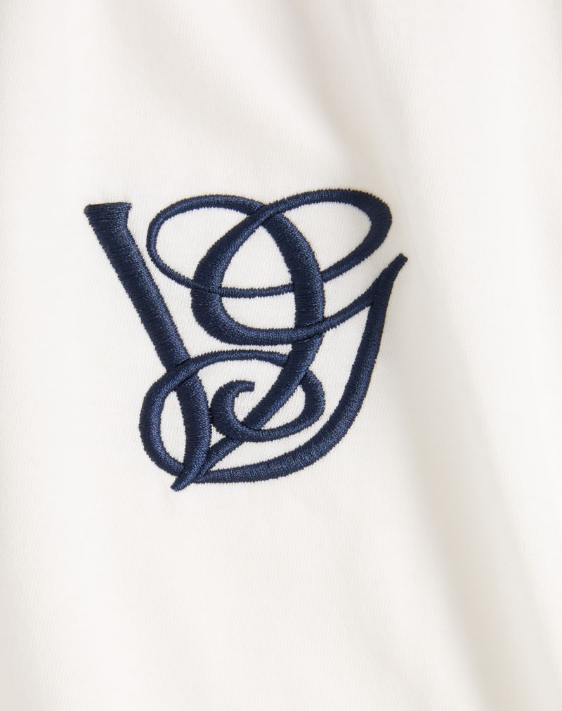 T-shirt en coton avec patch Vg
