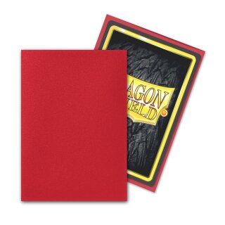 Dragon Shield Sleeves - Japanese Matte Ruby 'Geledar' (60)