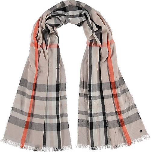 FRAAS Stola in Viskosemischung mit FRAAS Plaid Karo